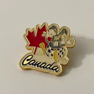 CDF Canada Pin Bunny Rabbit Flaws